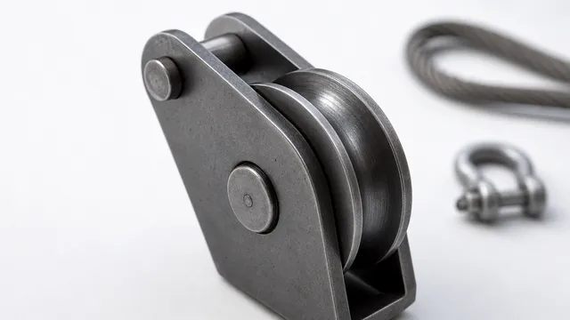 Load pulleys and wire rope sheaves: types and selection