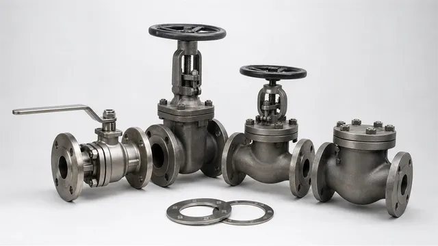 Types of industrial valves and how they work