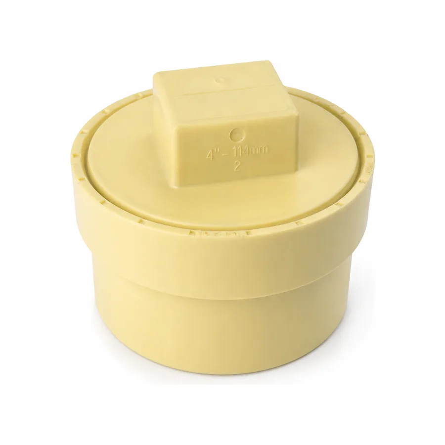 Adaptador De Limpieza Pvc Sanitario