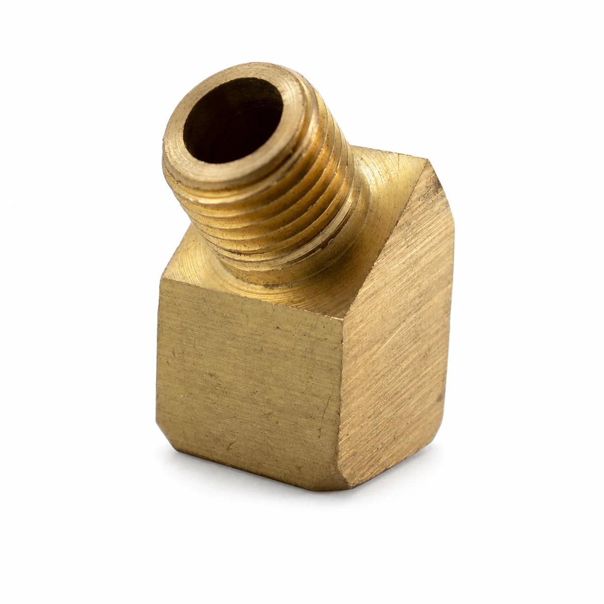 B124 45° - Semicodo Calle Bronce