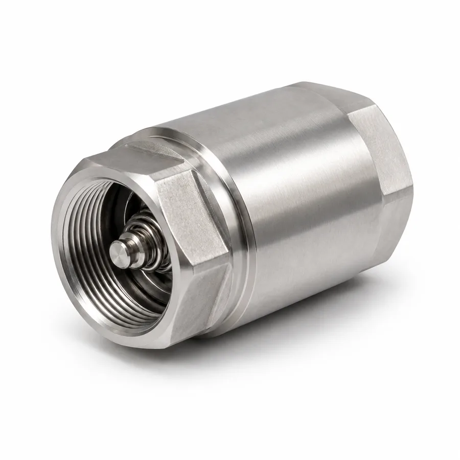 Cheque Hidro Inoxidable Roscado