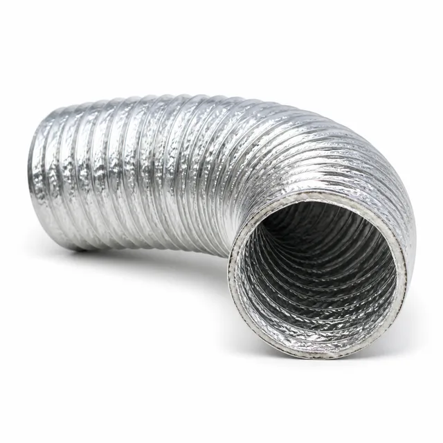 Aluminum Duct With Fiberglass
