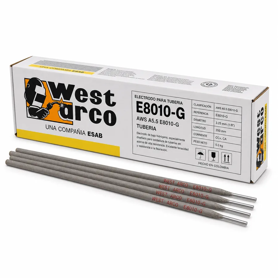 Electrodo E8010-G para Tubería West Arco