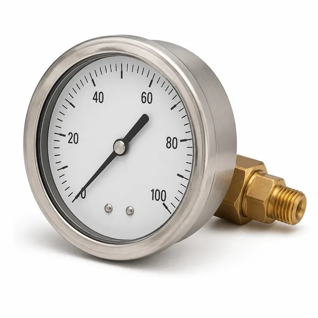 Dry-Damped Stabilizer Pressure Gauge