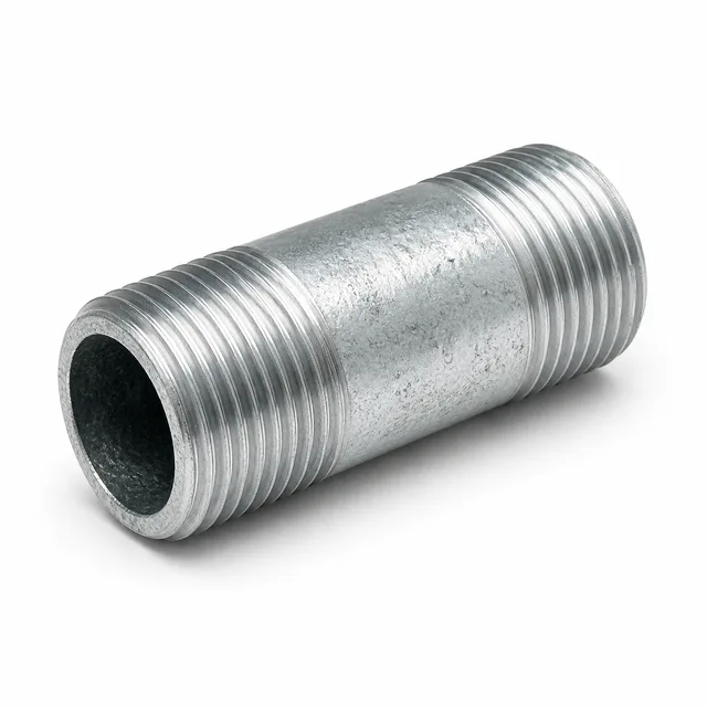 Niple Galvanizado Sch40-Protección Contra La Corrosión