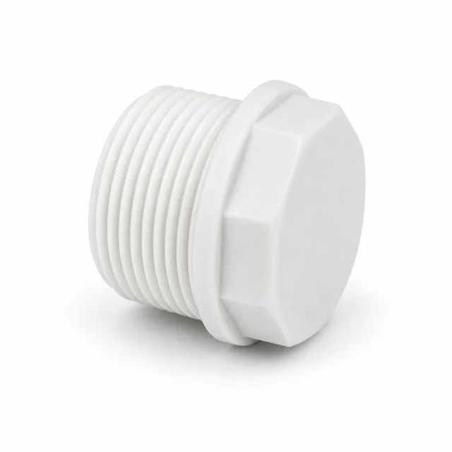 Tapón Polipropileno Blanco Roscado