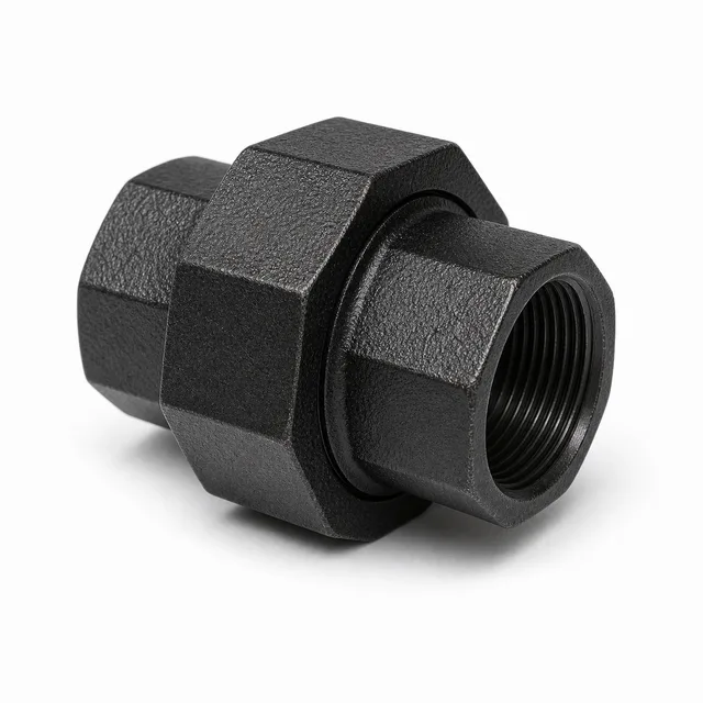 Unión Hierro Negro 150 Lb