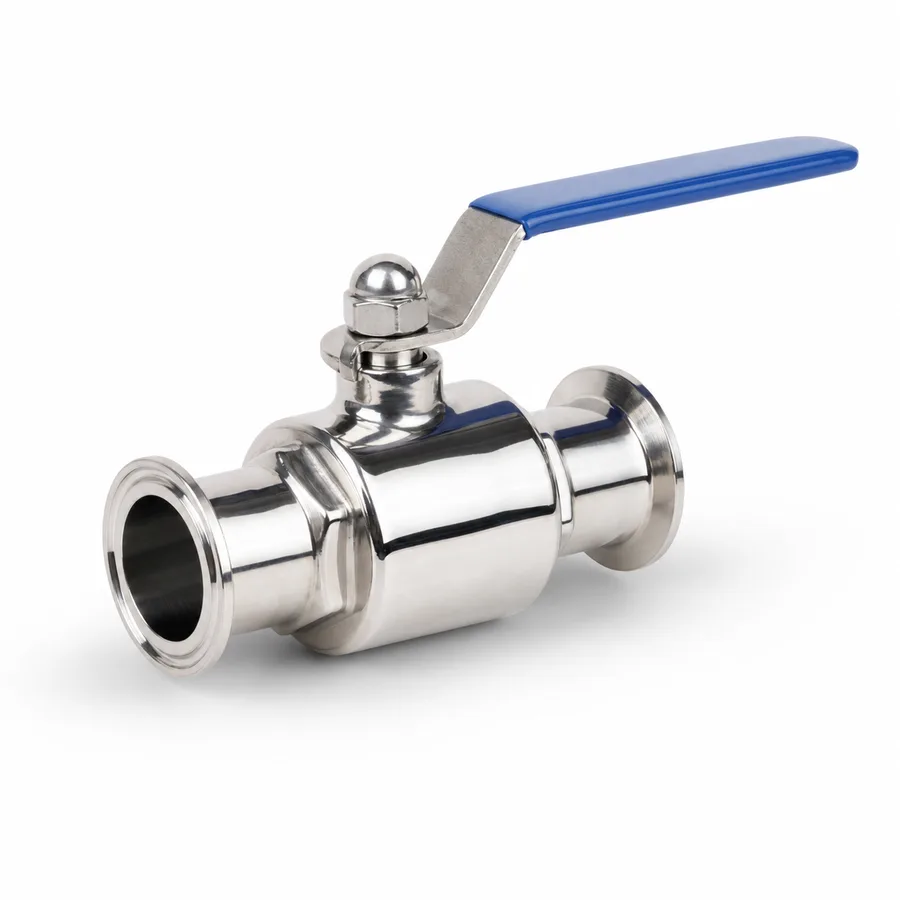 Válvula Bola Inoxidable Sanitaria Clamp