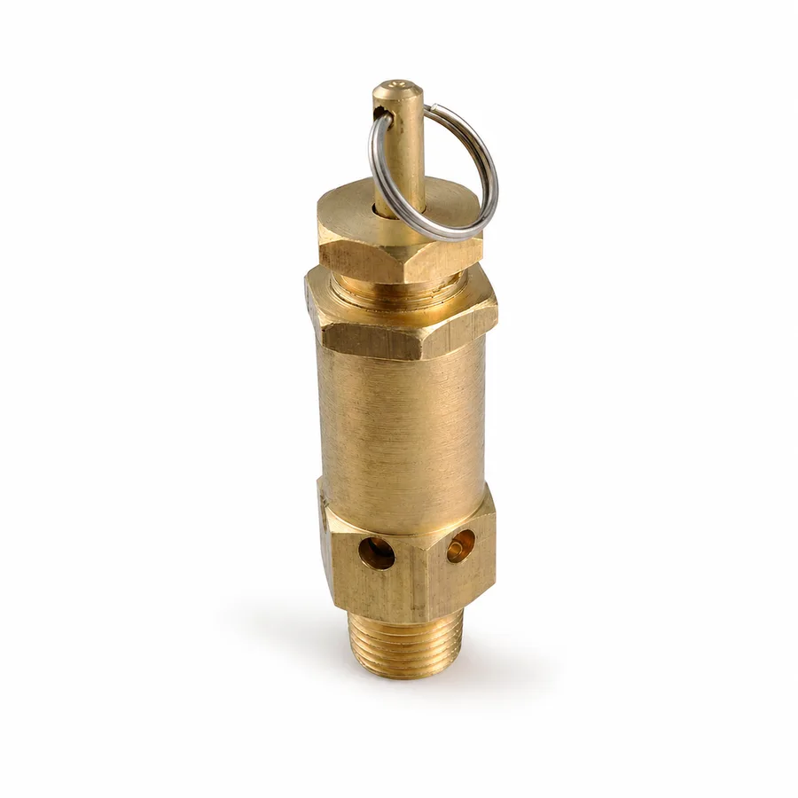 Válvula De Seguridad Para Aire Bronce Helman