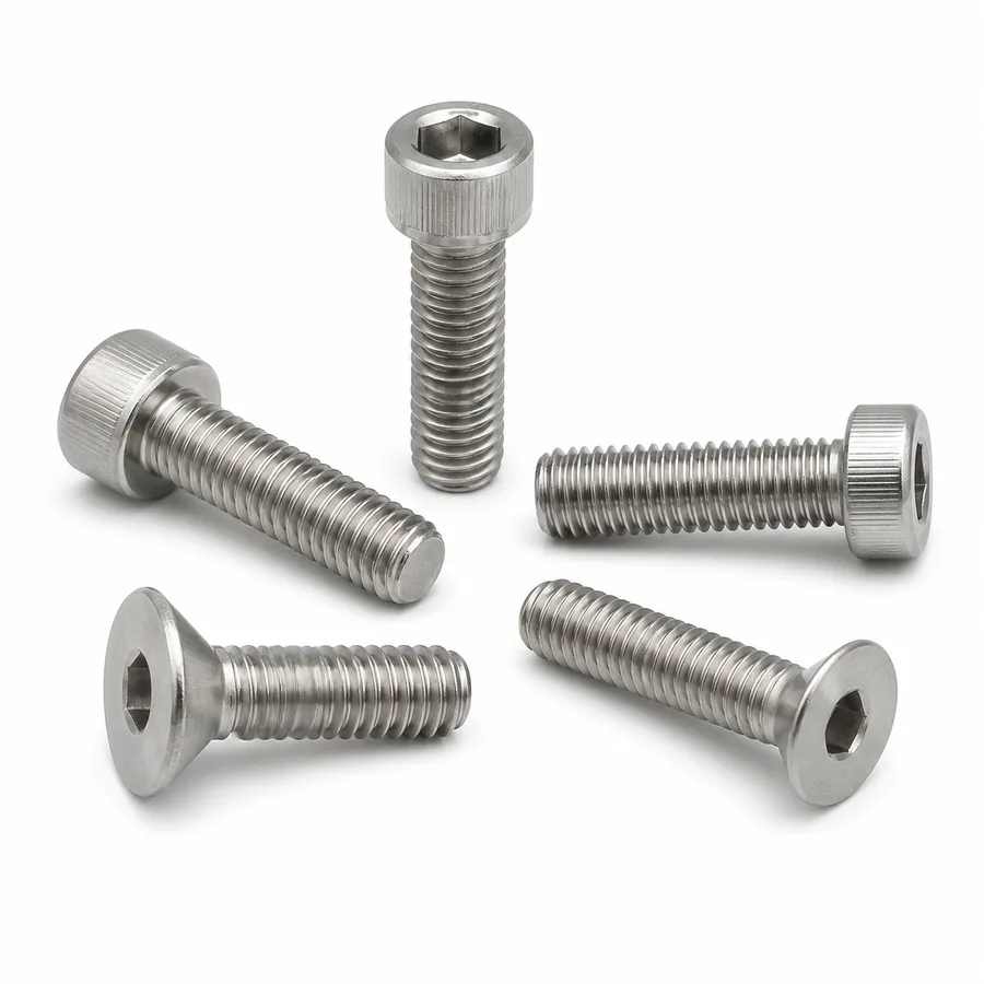 Tornillo Bristol con Cabeza Milimétrico Inoxidable 304-A2 DIN 912 Bcc