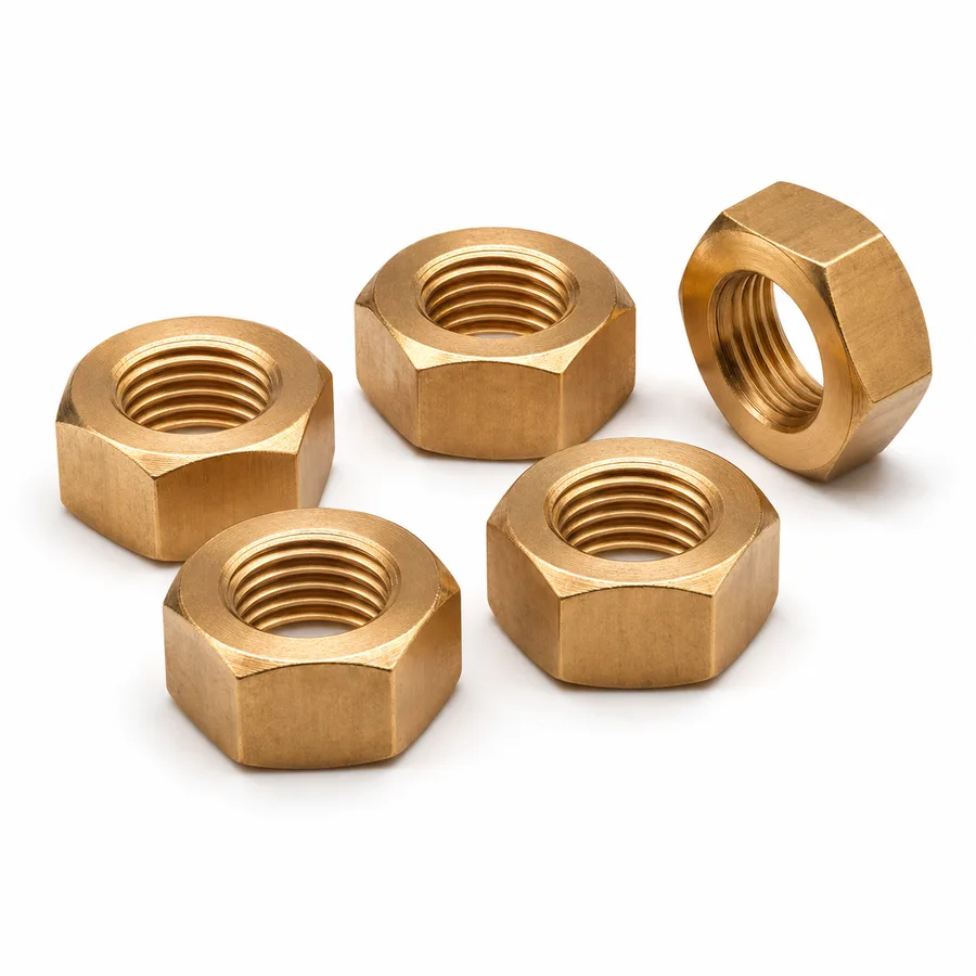 Tuerca Hexagonal UNC Bronce Tuerca Bro