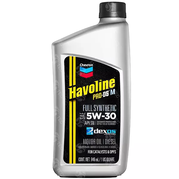 Havoline Pro Ds M-Aceite Sintético Para Motores A Gasolina