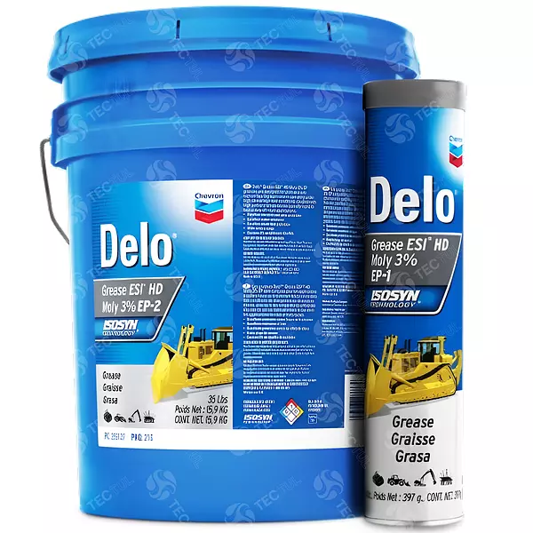 Delo Grease Esi Hd Moly 3%-Grasa De Excelente Protección