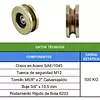 Polea Sin Base De 3" Guaya De 1/2"
