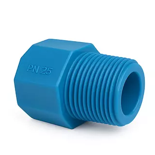 Macho Polipropileno Fusión- Conexión Resistente