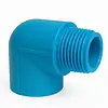 Codo Polipropileno Fusión Hembra-Macho Roscado Para Tuberías