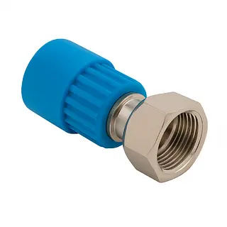 Adaptador Hembra Polipropileno Fusión Con Tuerca Loca