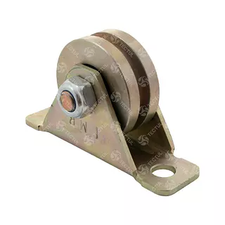 Polea 2" Para Guaya 1/4" Con Rodamiento