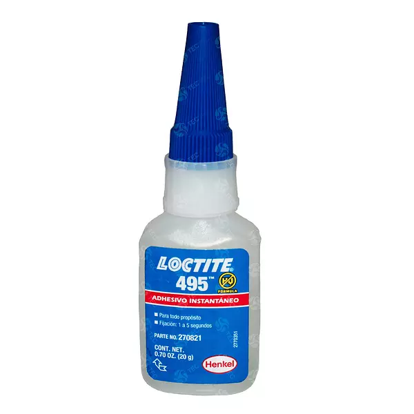 Loctite 495 Adhesivo Instantáneo- Alta Durabilidad