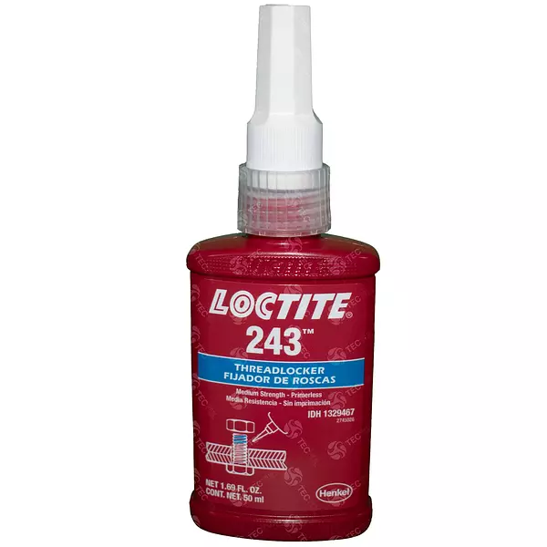 Loctite 243 Fijador De Roscas- Resistencia Media