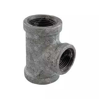 Tee Reducida Galvanizada