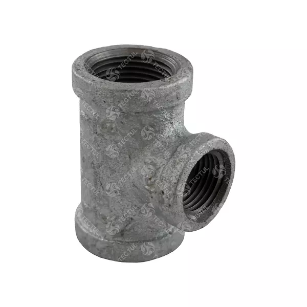 Tee Reducida Galvanizada