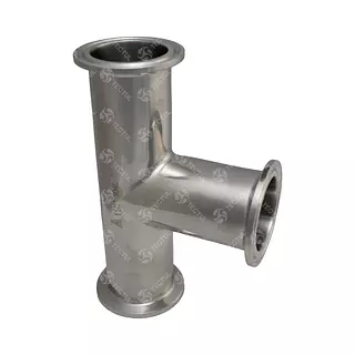 Tee Inoxidable Sanitario Ferulada