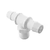Tee Polipropileno Blanco Rosca/Manguera