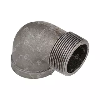 Codo Calle Hierro Negro 150 Lb