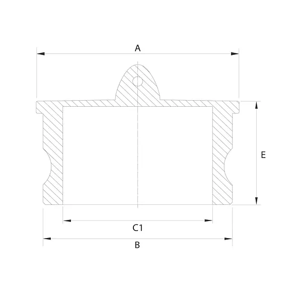 Tapón Aluminio