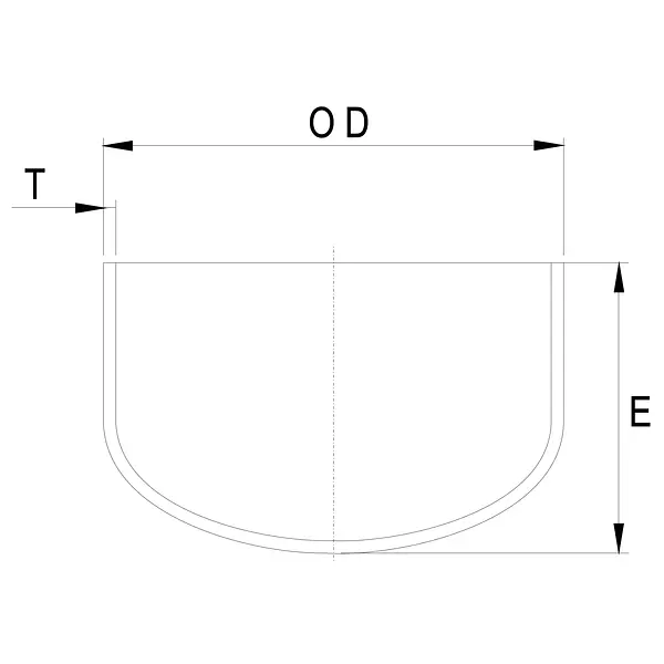 Caps Inoxidable Soldar Sch40