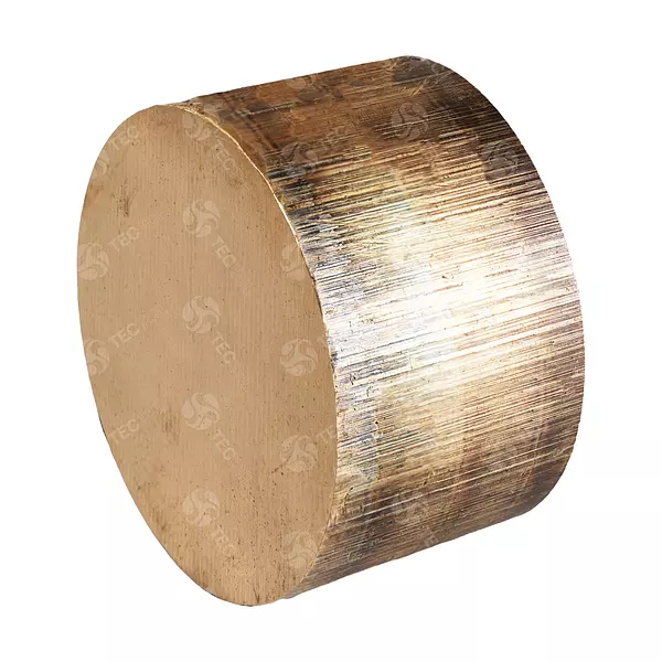 Barra Bronce Silicio Redondo Macizo
