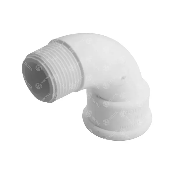 Curva 90° Polipropileno Macho Hembra Blanco