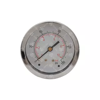 Manómetro Total Acero Inoxidable 2.5", Conexión Trasera 1/4"