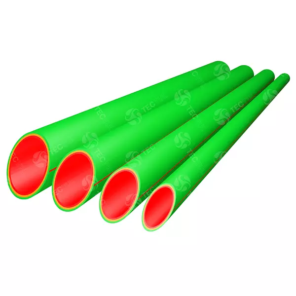 Tubería Tricapa 90°C Pn16 Polipropileno + Fibra De Vidrio