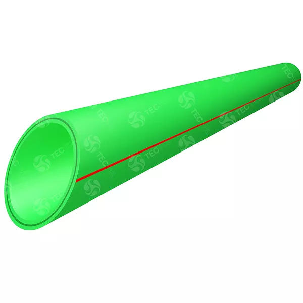 Tubo Tricapa Rde17 Polipropileno Rct Y Fibra De Vidrio